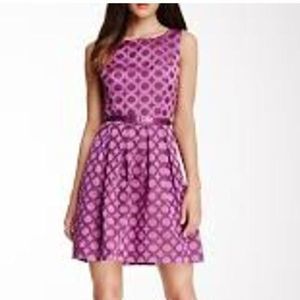 Trina Turk Blaze Black Plum Dress Size M NEW